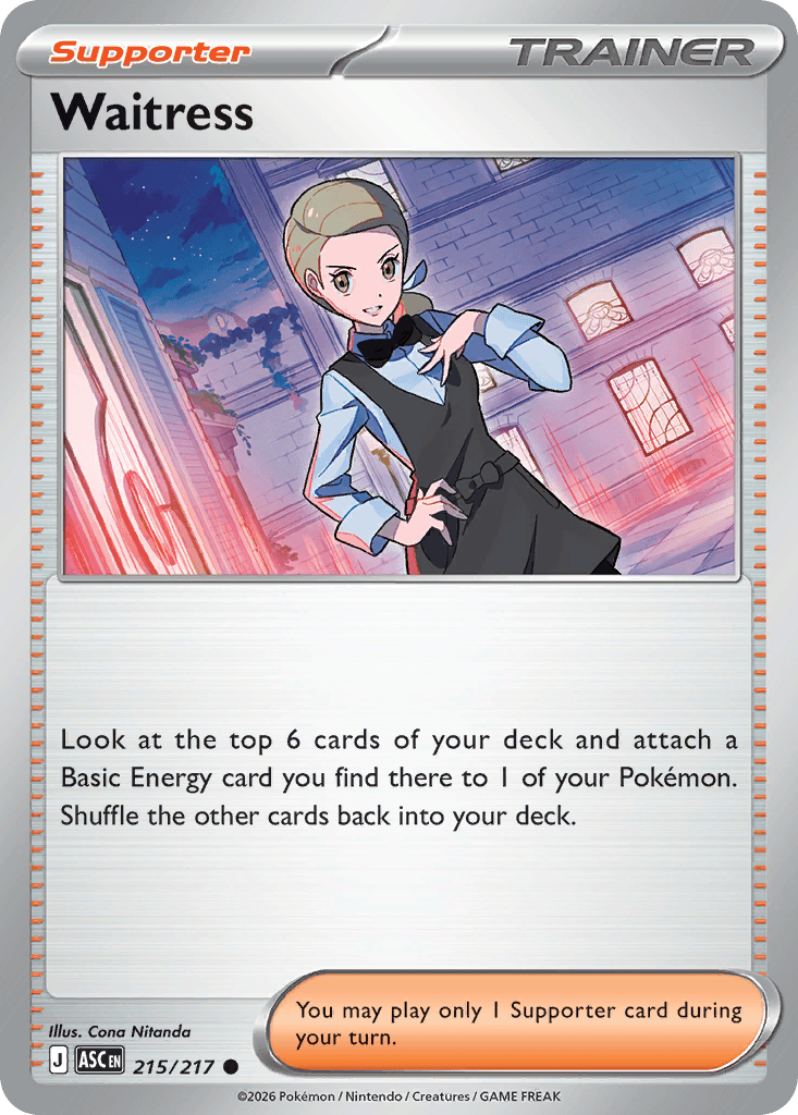 Waitress Ascended Heroes card