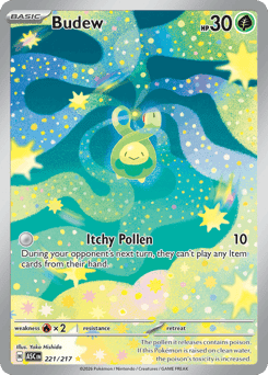 Budew Ascended Heroes card