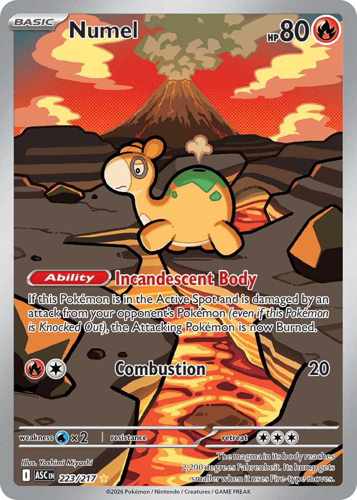 Numel Ascended Heroes card