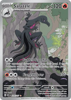 Salazzle Ascended Heroes card