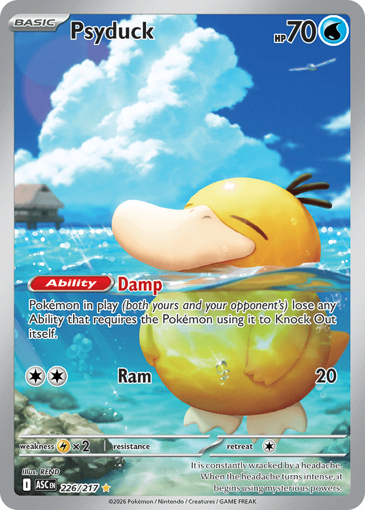 Psyduck Ascended Heroes card