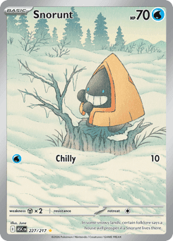 Snorunt Ascended Heroes card