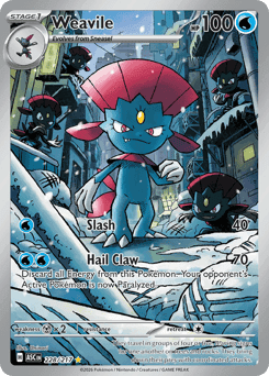 Weavile Ascended Heroes card