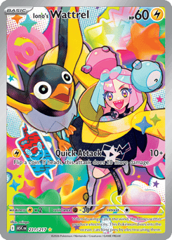 Iono's Wattrel Ascended Heroes card