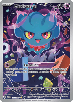 Misdreavus Ascended Heroes card
