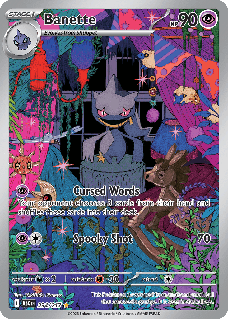 Banette Ascended Heroes card