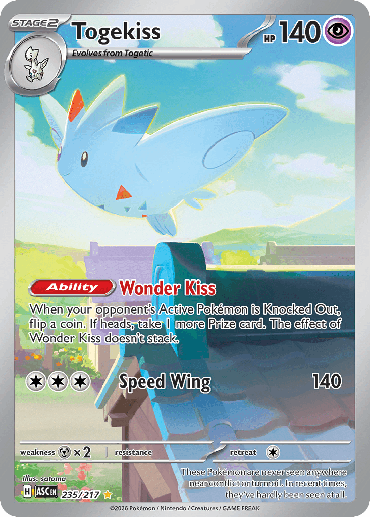 Togekiss Ascended Heroes card