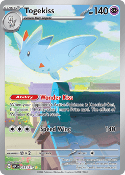 Togekiss Ascended Heroes card
