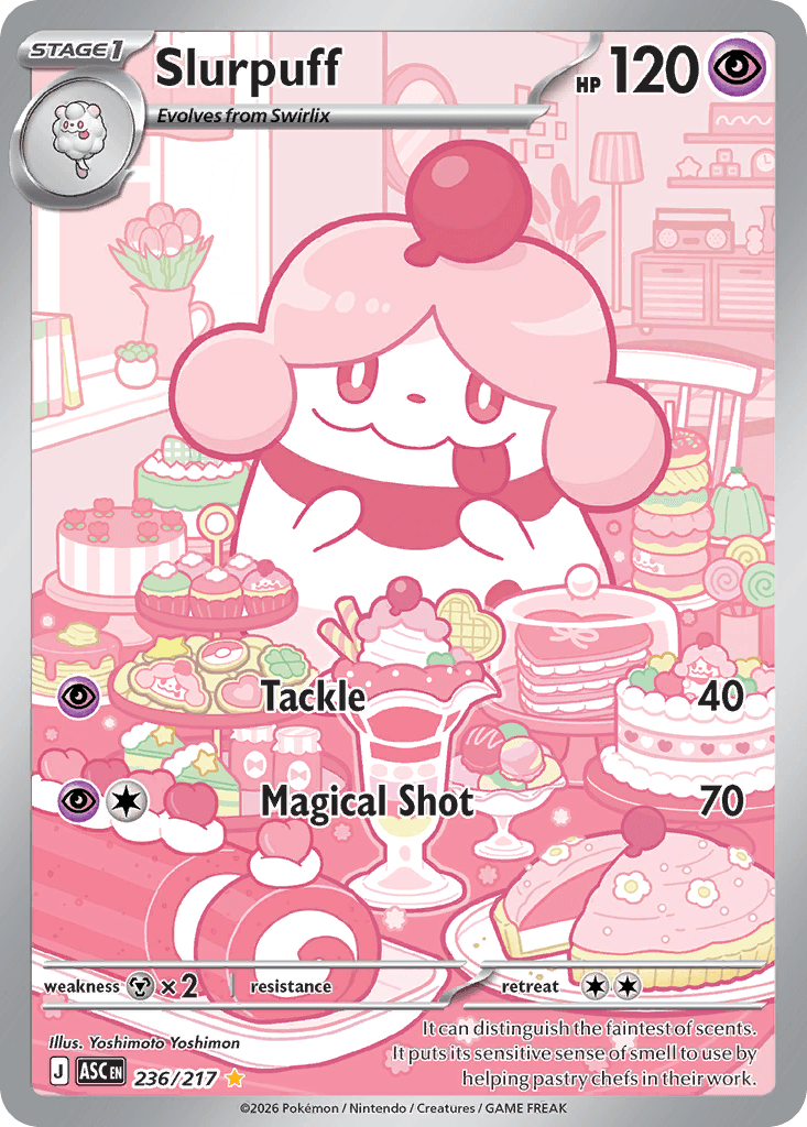 Slurpuff Ascended Heroes card