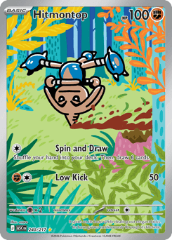 Hitmontop Ascended Heroes card