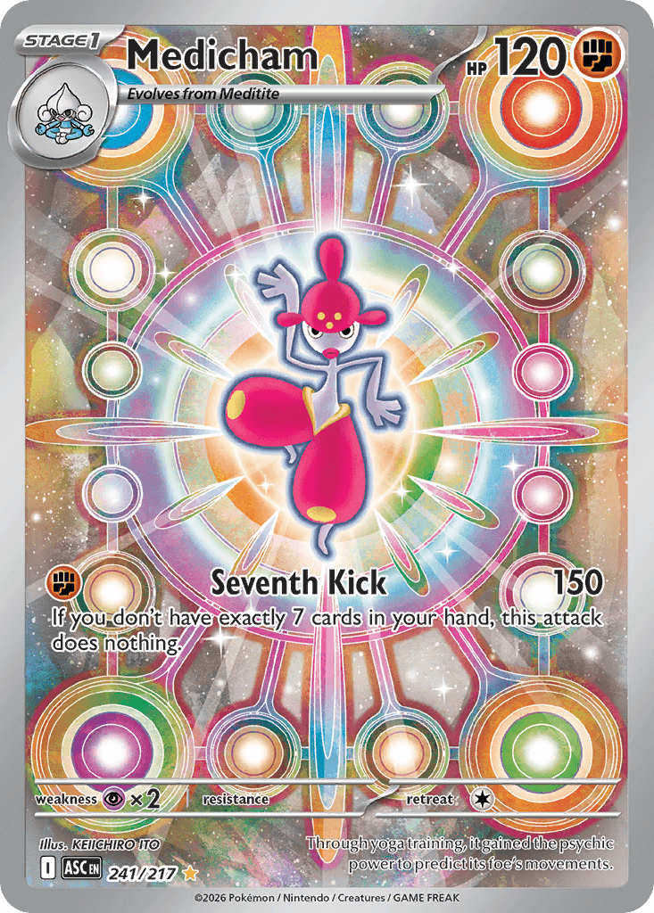 Medicham Ascended Heroes card