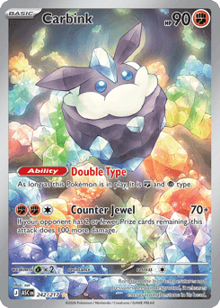 Carbink Ascended Heroes card