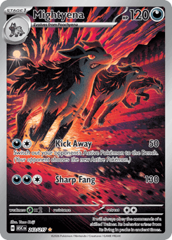 Mightyena Ascended Heroes card