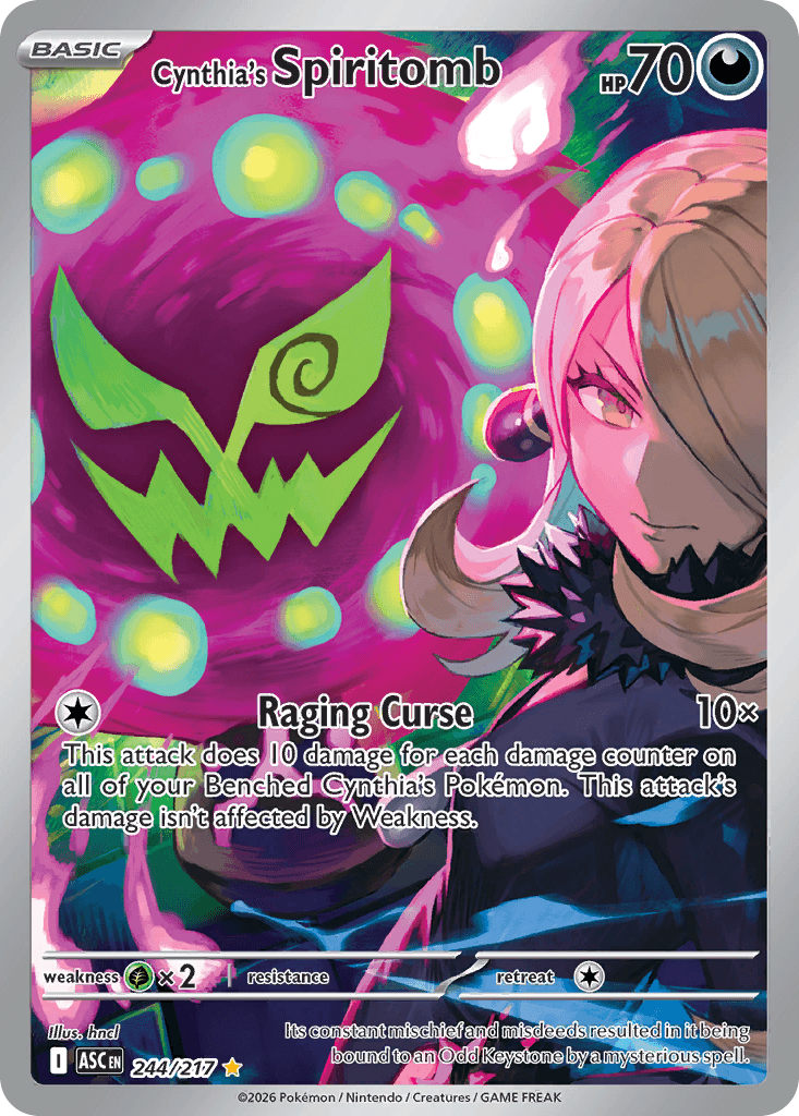 Cynthia's Spiritomb Ascended Heroes card