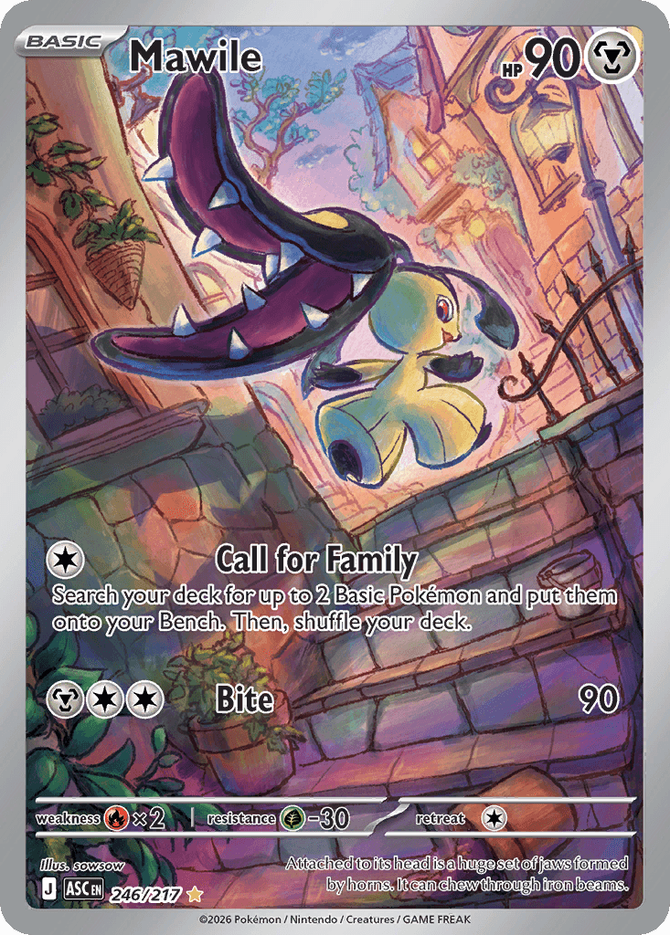 Mawile Ascended Heroes card
