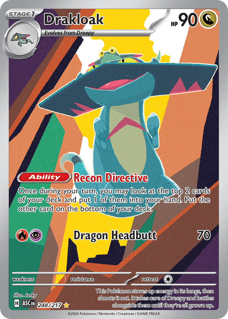 Drakloak Ascended Heroes card