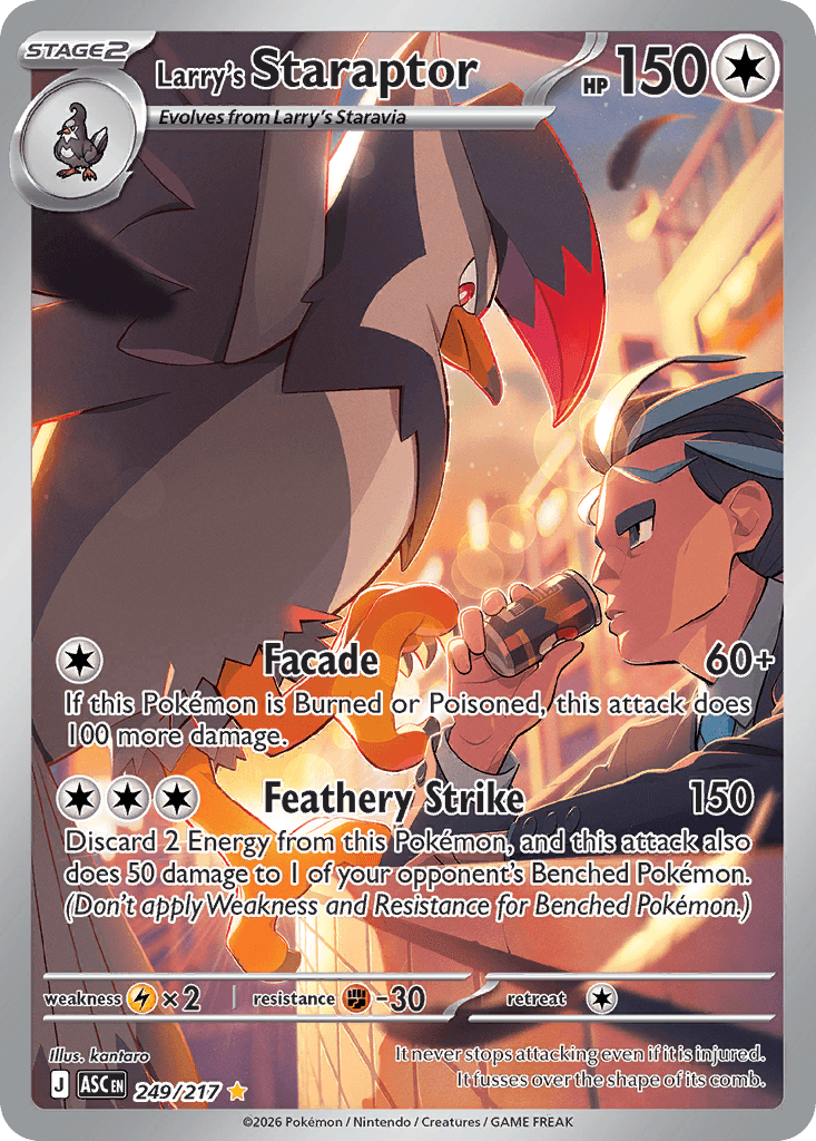 Larry's Staraptor Ascended Heroes card