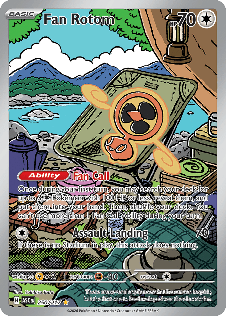 Fan Rotom Ascended Heroes card