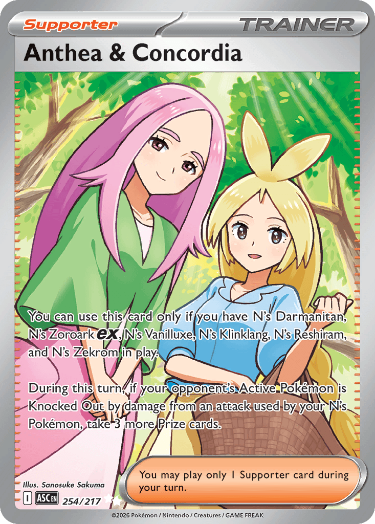 Anthea & Concordia Ascended Heroes card
