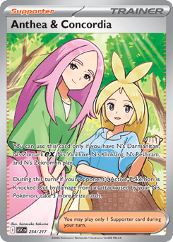 Anthea & Concordia Ascended Heroes card