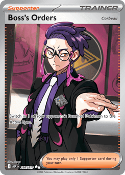 Boss's Orders Ascended Heroes card