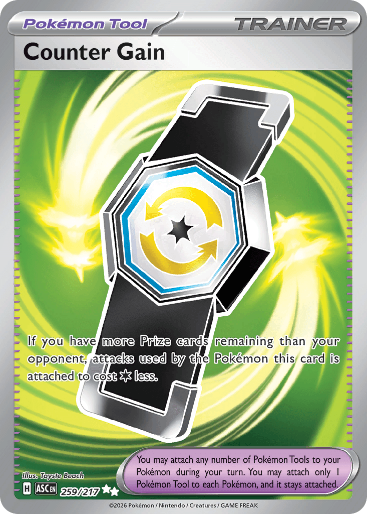 Counter Gain Ascended Heroes card