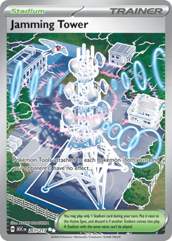 Jamming Tower Ascended Heroes card