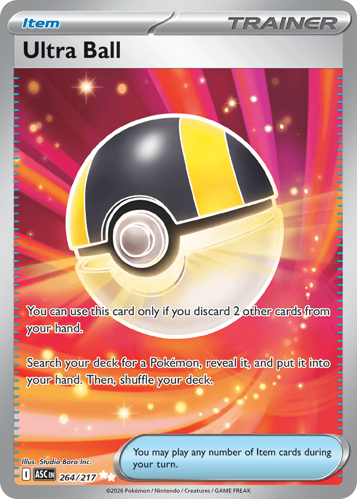 Ultra Ball Ascended Heroes card