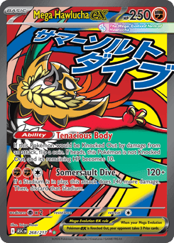 Mega Hawlucha ex Ascended Heroes card