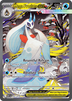 Mega Froslass ex Ascended Heroes card
