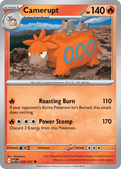 Camerupt Ascended Heroes card