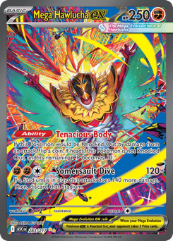 Mega Hawlucha ex Ascended Heroes card