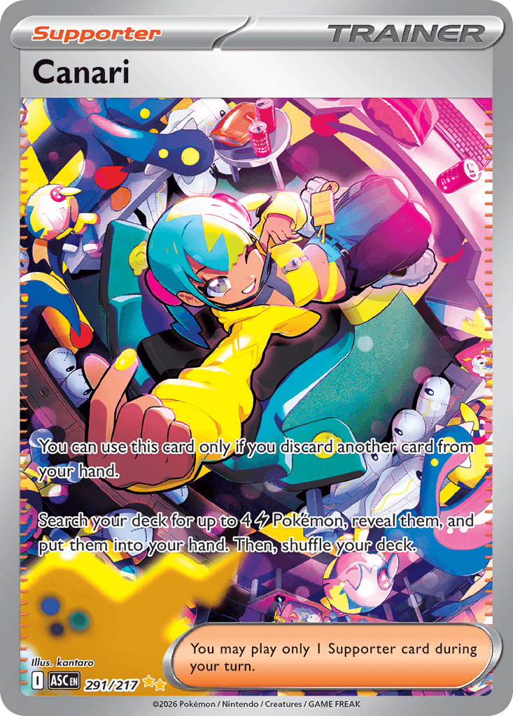 Canari Ascended Heroes card