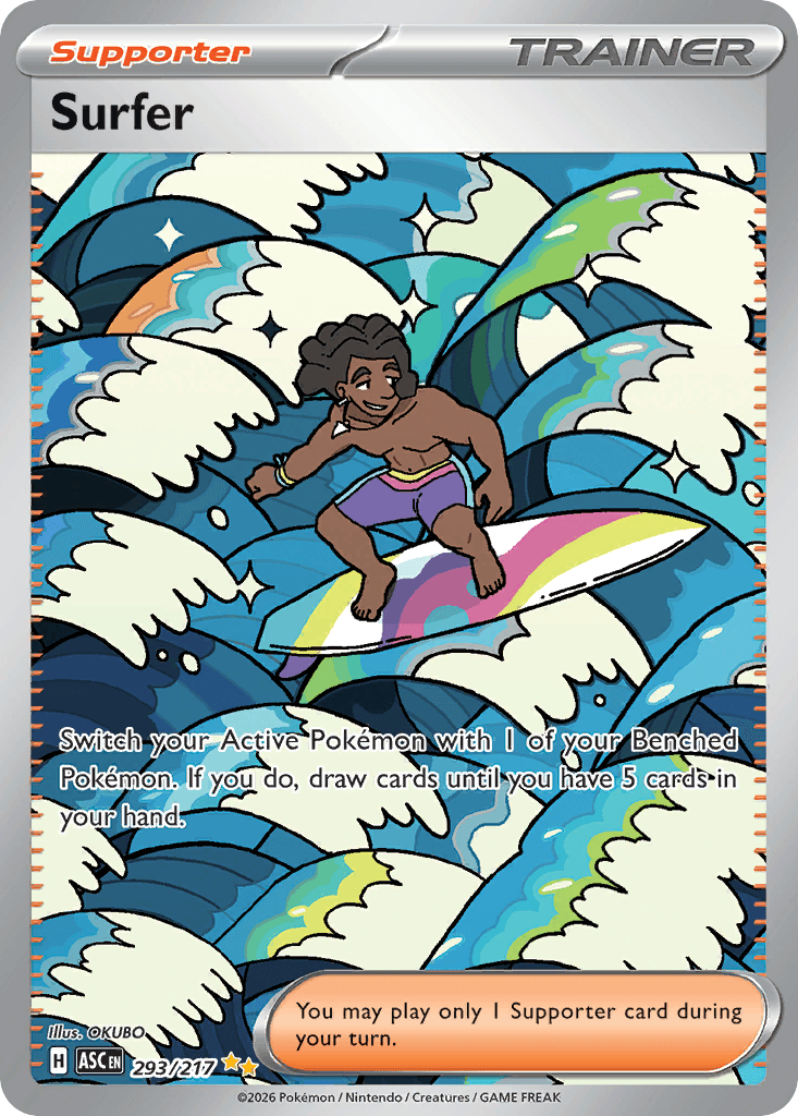 Surfer Ascended Heroes card