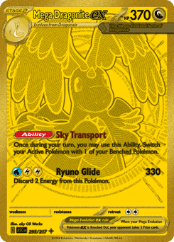 Mega Dragonite ex Ascended Heroes card