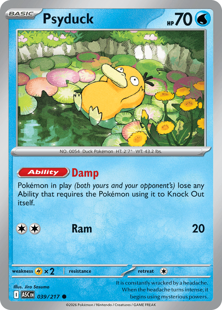 Psyduck Ascended Heroes card
