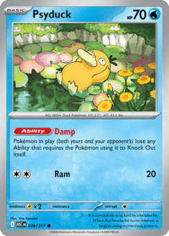 Psyduck Ascended Heroes card