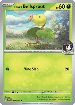 Erika's Bellsprout Ascended Heroes card