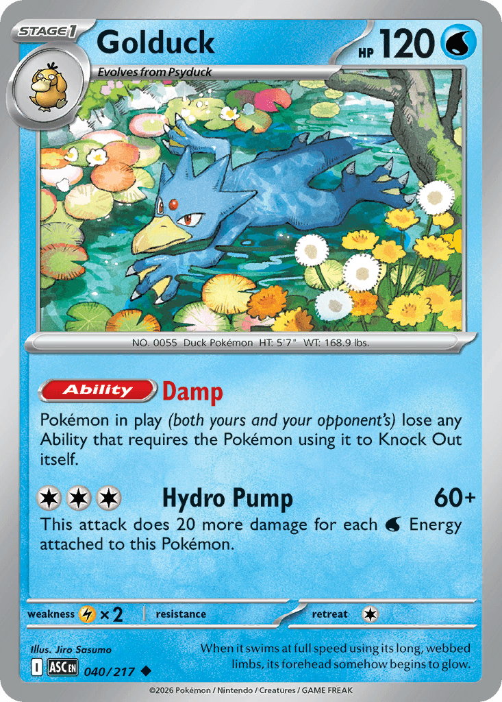 Golduck Ascended Heroes card