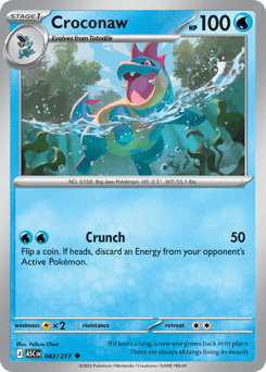 Croconaw Ascended Heroes card