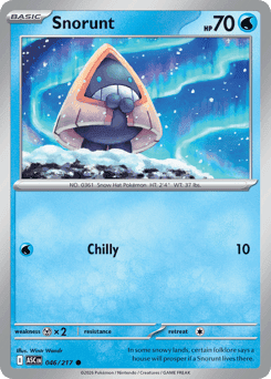 Snorunt Ascended Heroes card
