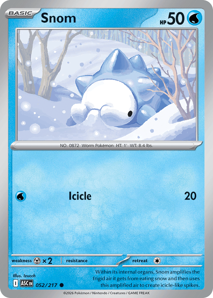 Snom Ascended Heroes card