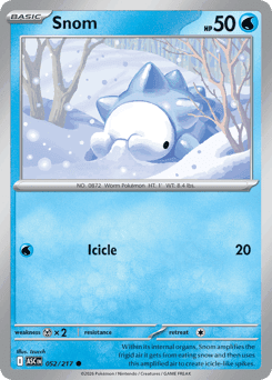 Snom Ascended Heroes card