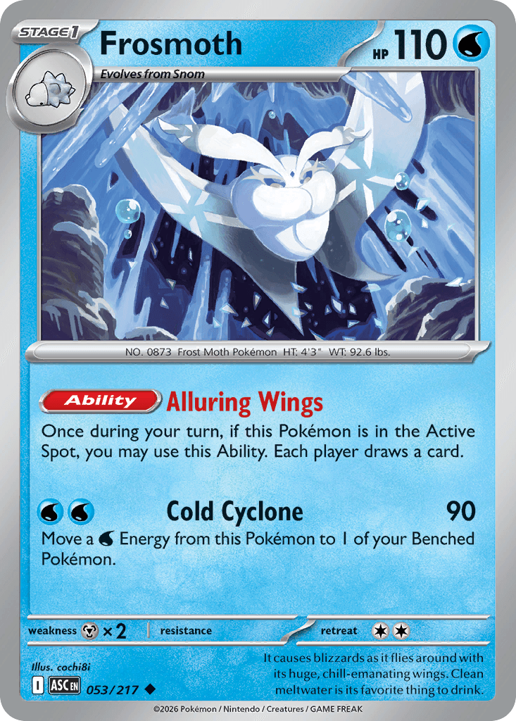Frosmoth Ascended Heroes card
