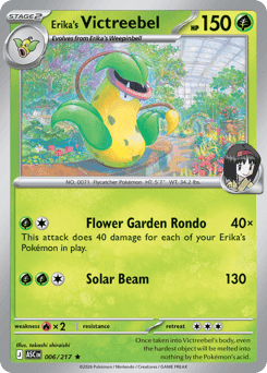 Erika's Victreebel Ascended Heroes card