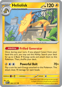 Heliolisk Ascended Heroes card