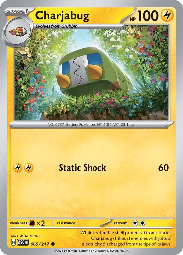 Charjabug Ascended Heroes card