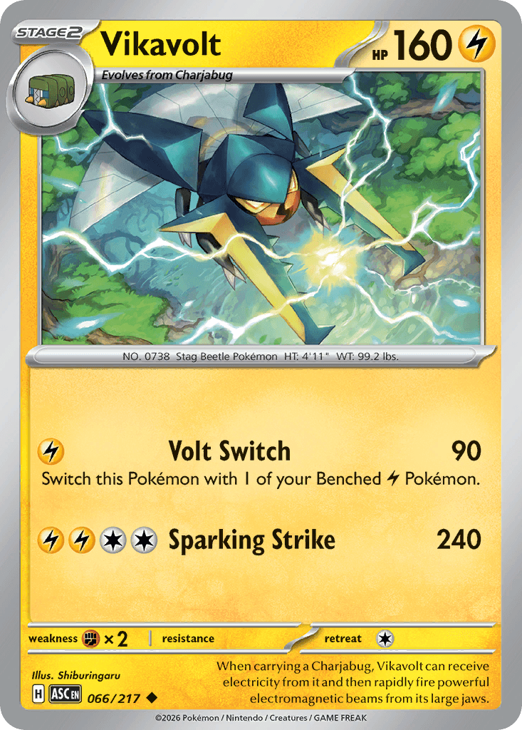 Vikavolt Ascended Heroes card