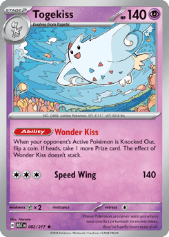 Togekiss Ascended Heroes card