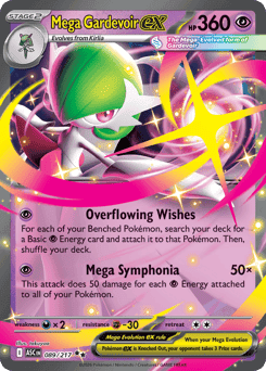 Mega Gardevoir ex Ascended Heroes card